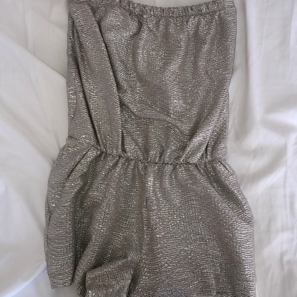 Lily Pulitzer Gold romper